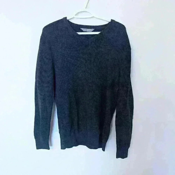 Denver Hayes , V-neck sweater , Dark  Gray, size M - Picture 1 of 6